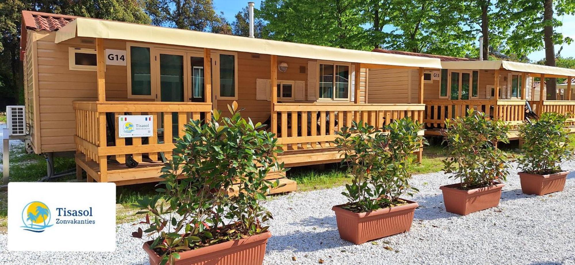 Mobile Home Viareggio - Including Airco- Camping Paradiso - G008 Экстерьер фото